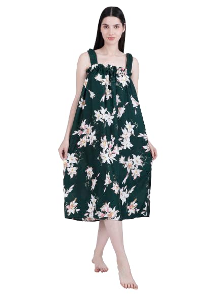 DREAMWEAVERS Womens Reusable Cotton & Polyester Printed Gown for Facial Waxing Spa Massage Parlor Facial Gown Makeup Gown for Beauty Parlor, Salon, Spa & Personal Home use Free Size (Green, 1) (B0D7MPN8HG) Amazon Price History, Amazon Price Tracker