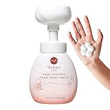 MyKirei by KAO Foaming Hand Soap with Japanese Yuzu Flower, Nourishing Hand Wash, Paraben Free, Cruelty Free and Vegan Friendly, Sustainable Bottle, Pump 8.5 Ounce Citrus