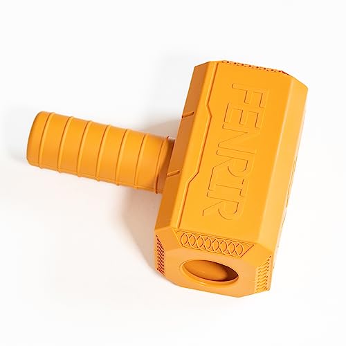 Fenrir Hammer Chew Toy (Large, Orange) - Image 2
