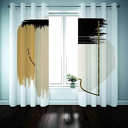 Rideaux occultants 100% polyester isolant thermique phonique 3D - 4
