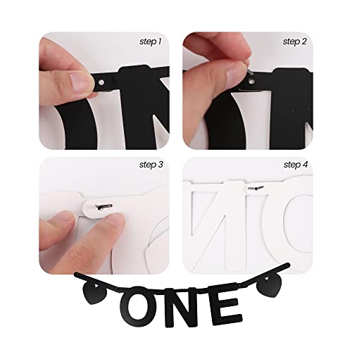 Fonder Mols Customizable Banner Letters Black Diy Kit 124 Counts Make Your Own Banner #TOP3