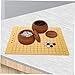 Milisten Dual Sided Chessboard for Chinese Chess and Gobang Board Game for Anytime Suitable for All Ages