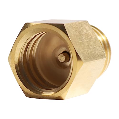 Huerous 1 Stück Soda-Zylinder-Stream-Gewinde Wandelt Den Adapter Passend zum Quooker Cube Tank Weiblich Tr21-4 in Männlich Tr21-3 Um. Gute Dichtungsleistung, Hohe Härte