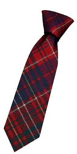 Cravate en laine pour garçon motif tartan écossais Lumsden