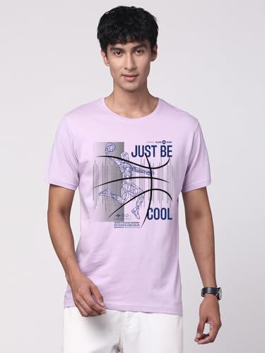 Image of ADRO 100% Cotton Lycra Tshirts for Men Combo Pack of 3 | Regular Fit | Printed T Shirt | Round Neck Half Sleeve| Mens Tshirts