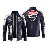 Combinación perfecta: Ya sea que elija la chaqueta de la motocicleta, la chaqueta de carreras, la chaqueta de la motocicleta, esta chaqueta definitivamente coincidirá con su estilo.