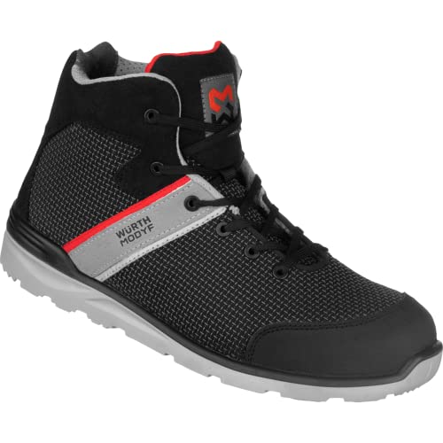 Chaussures de sécurité S3L WüRTH MODYF Cetus hautes noires pour hommes