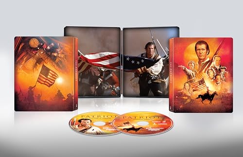 The Patriot - 4K UHD/Blu-ray + Digital + Steelbook by Sony Pictures - Used condition - US$23.67