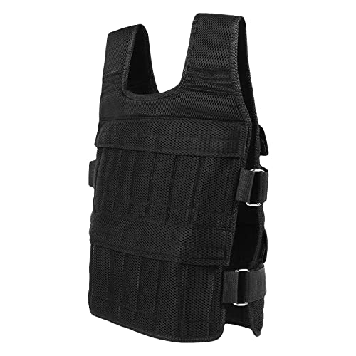 Image of 50kg Weight Vest Adjustable Loading Weight Jacket Exercise Training Fitness