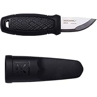 Mora Cuchillo a Lama Fissa, Negro/Gris, Talla única