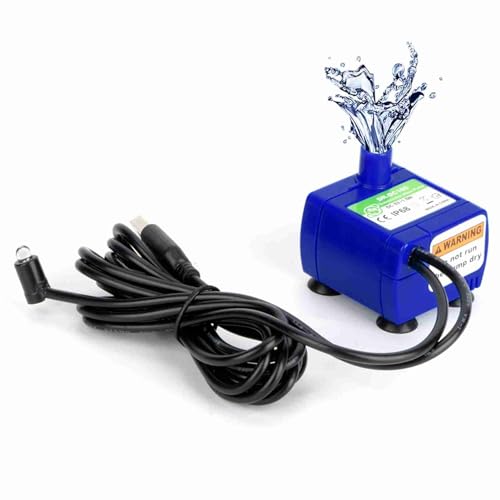 Bomba de fuente de agua para mascotas Mrisata miniatura 4