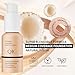 Liquid Foundation Makeup, Full Coverage Foundation + Matte Foundation Face Makeup for Evens Skin Tone Cruelty-Free Natural Finish 1 Fl Oz (Nude)