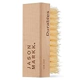 Jason Markk Standard Cleaning Brush - Handcrafted Wood Handle - Synthetic Bristles - Tough on Stubborn Stains & Dirt on Midsoles - Great for All-Around Shoe Cleaning - Works on Most Materials