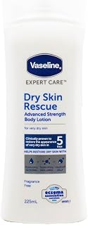 VASELINE BODY LOTION EXPERT CARE DRY SKIN RESCUE ADVANCED STRENGTH FOR VERY DRY SKIN FRAGRANCE FREE 225mL