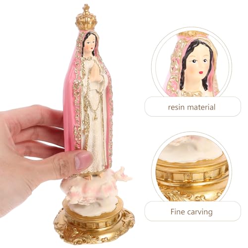 Statue Vierge Fatima cadeau religieux idéal pour célébration chrétienne