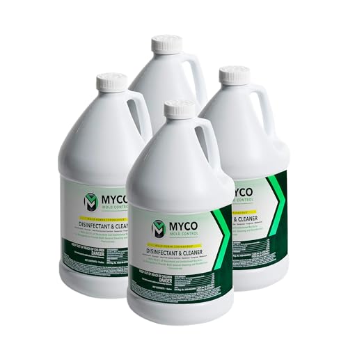 Myco Mold Control Concentrate – EPA-Registered Hospital Grade Disinfectant & Cleaner, Quat Formula...