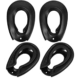 [HEATSHAKING] 2組 染髪用イヤーマフ 耳保護 防水可能 ヘアカラー必須アクセサリー ブラック