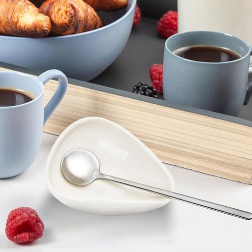 Cucharas medidoras de café multiusos duraderas con base elegante de hierro 6
