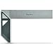 Produktbild Starrett Carpenter Quadrat - K53M-250-S Edelstahl-Winkellineal Tischlerei 250mm (10") - Griff aus Aluminiumlegierung für die Holzbearbeitung