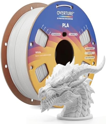 OVERTURE High Speed PLA White 1.00kg