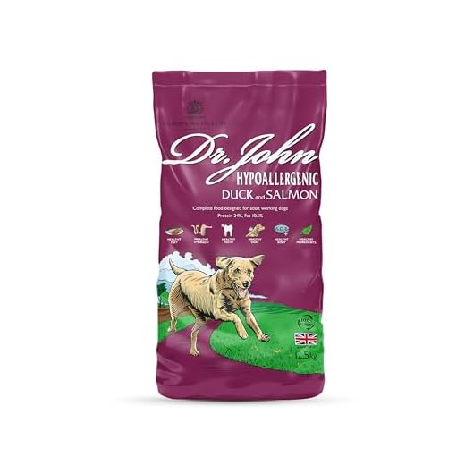 Hypoallergenic Duck & Salmon Dry Dog Food
