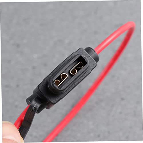 Conjunto de 4 fusibles para auto GLEAVI con portafusibles para automóvil, camión, SUV, RV y bote, con cubiertas transparentes para fácil detección miniatura 4