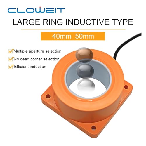 Interruptor inductivo de anillo NPN detiene errores en conteo de resortes 4
