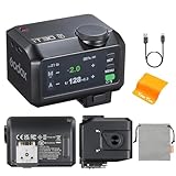 GODOX iT30Pro-F ミニカメラフラッシュおよびワイヤレスフラッシュトリガー（富士用）、2.4GHzワイヤレス1/8000s HSS TTL、560フラッシュ、フルカラータッチスクリーン、内蔵ディフューザー、7.4V/900mAh（Type-C）バッテリー (iT30PRO-F（黒）)