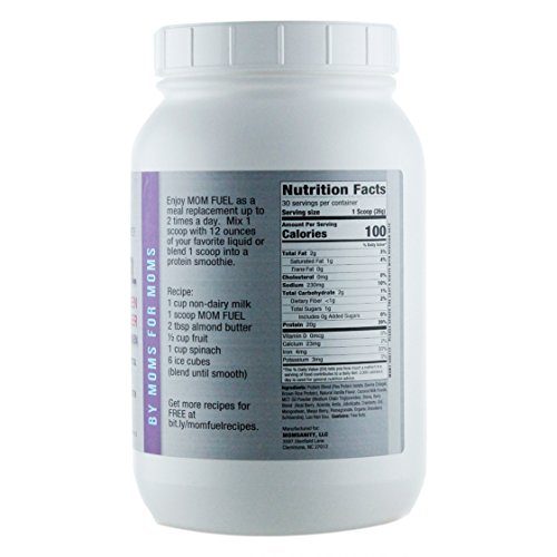 Momsanity Protein Powder For Women – Dairy Free Meal Replacement Protein Powder Made With Plant & Collagen Protein, 20 Grams Protein (Vanilla) #TOP1