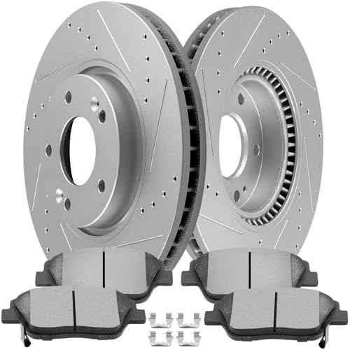 Image of SCITOO Front Brake Kits Drill & Slotted Brakes Rotor Brake Pad:31427;D1444