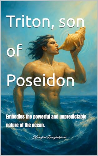 Triton, son of Poseidon: Embodies the powerful and unpredictable nature of the ocean. (Tales from Mount Olympus) (English Edition)