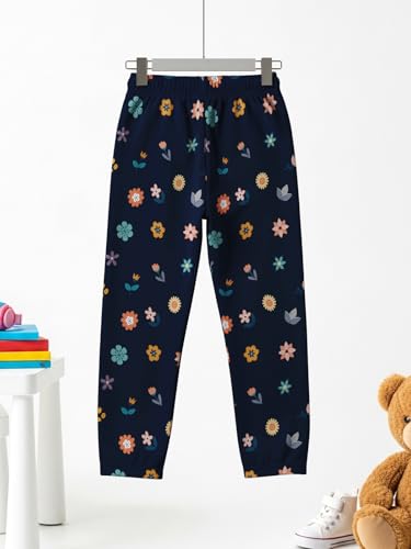 Image of HELLCAT Trendy Printed Cotton Blend Girls Pyjama-Pack of 3 | Pyjama Pants for Kids