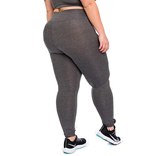 Calça Legging Feminina Com Bolso Academia Essence Mescla - M