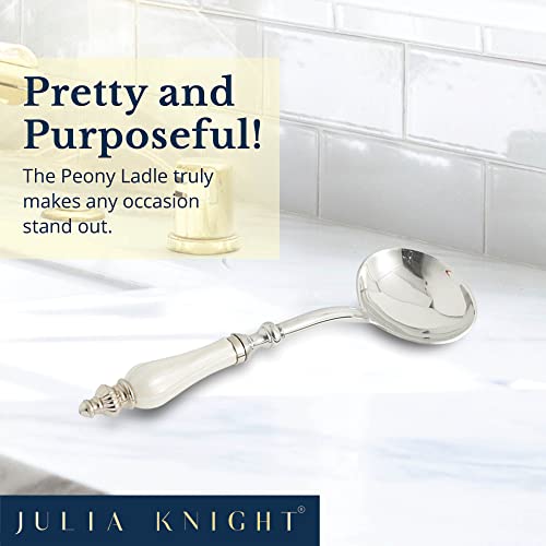 Julia Knight Peony Punch Ladle, 14-Inch, Snow, White #TOP1
