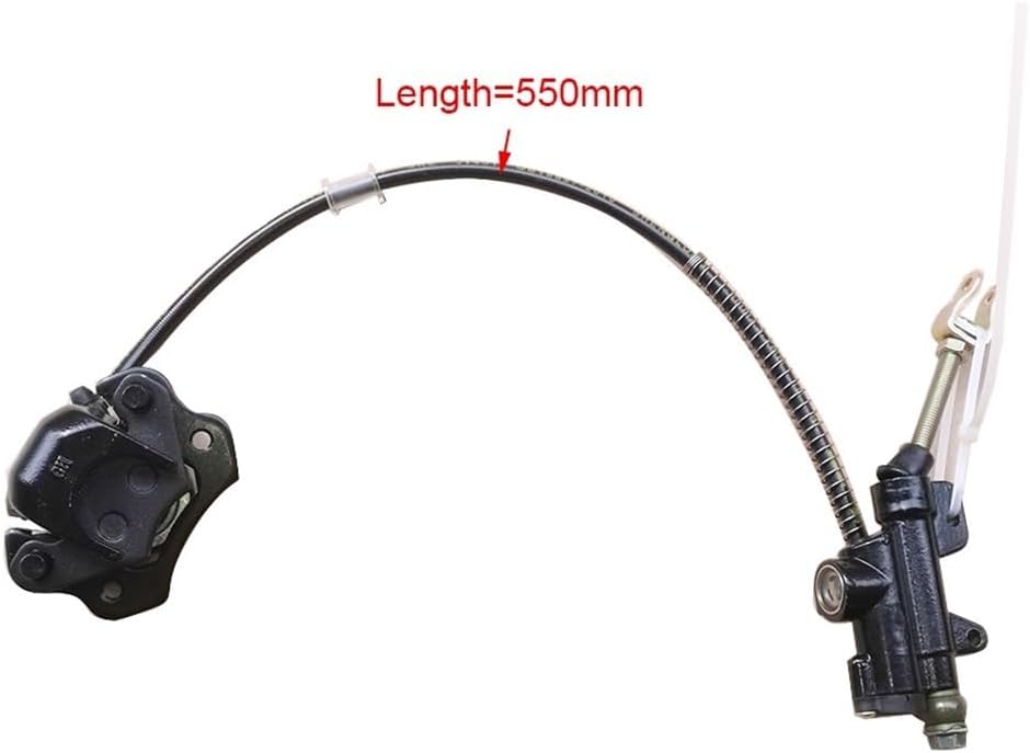 Hydraulic Rear Foot Brake Assembly For 50cc 70cc 90cc 110cc 125cc Kids ATV Quad Pit Bike Monkey Bike Go Kart