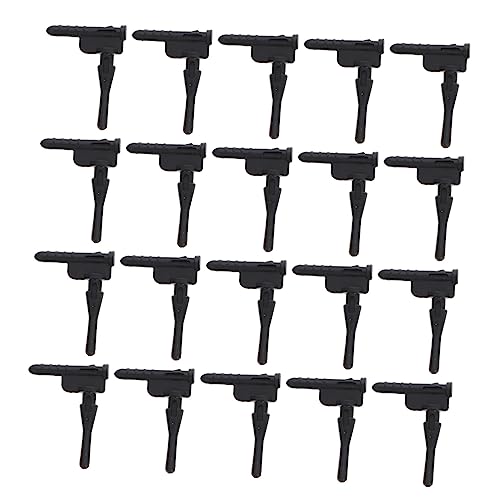 Uonlytech 60pcs Shaped Silicone Reducing Fasteners for CPU Cooling Fans Noise Dampening Mounting for Case Fan Screws and Accessories