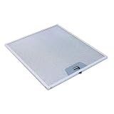 Faber - Filtro per cappa aspirante, in alluminio, 25,5 x 30,0 x 8 mm