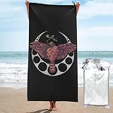 USHNIH The Acacia Strain Band Quick Dry Beach Towels Soft Highly Absorbent Bath Towel Lightweight Ba