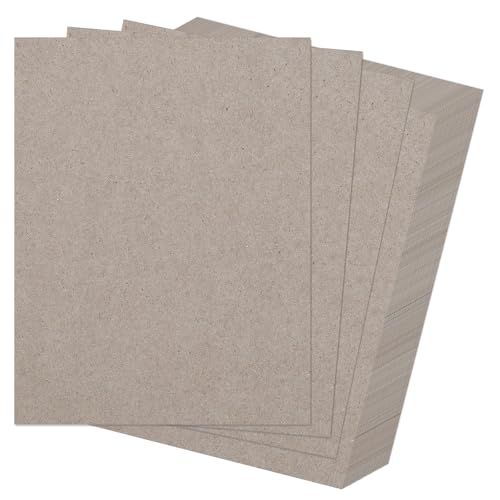 20 Pcs Book Board Binder Board Cover Board Heavy Duty Chipboard for Book Binding DIY Cardboard (5 x 7 Inch 22PT)