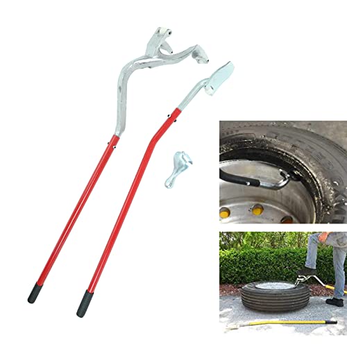 Blackhorse-Racing 17.5" To 24.5" Tire Changer Mount Demount Removal Tool Tubeless Truck Extra Bead Keeper Red #TOP5