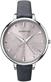 Sekonda Editions Ladies Classic Patterned Dial Analogue Quartz Watch