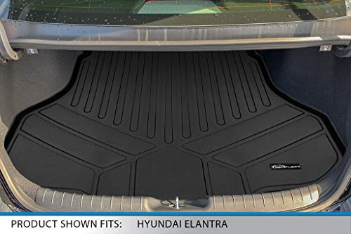Smartliner Custom Fit All Weather Black Cargo Trunk Liner Mat Compatible With 2021-2023 Hyundai Elantra (No Elantra Gt Models) #TOP1