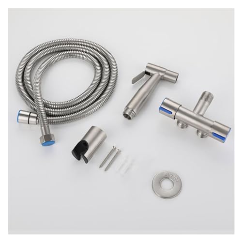 Robinet de bidet double sortie avec jet réglable haute performance - 2