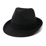 QQYG Summer Sun Hats Summer Summer Sun Hats Summer Summer Sun Hats-Black_56-58cm
