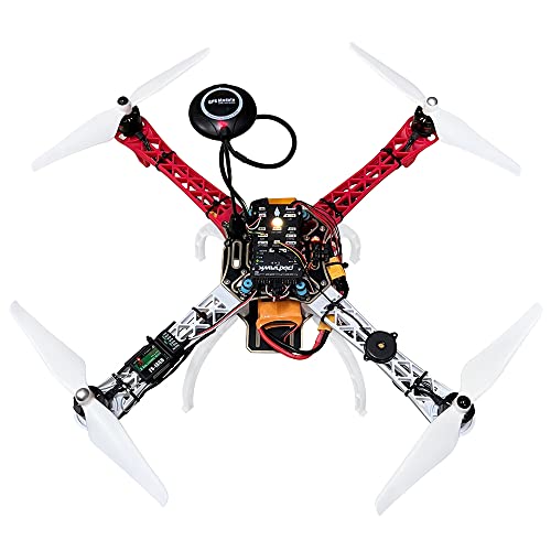 HAWK’S WORK F450 Drone Frame, 450mm Wheelbase Quadcopter Frame Kit with Landing Skid Gear (Pre-soldered) by HAWK'S WORK - Used condition - Image 7