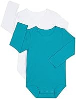 Bonds Baby Wondercool Eyelet Long Sleeve Bodysuit - 2 Pack, Pack 23 (2 Pack), 1 (12-18 Months)