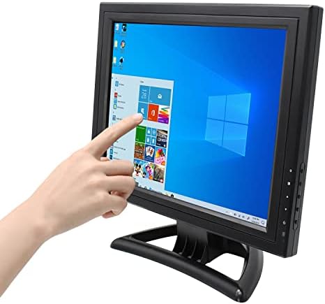 OSCY 17 Inch Capacitive Touchscreen Monitor,10 Ponits Touch LCD Monitor 1280×1024 Resolution with Remote Control and HDMI/VGA Input