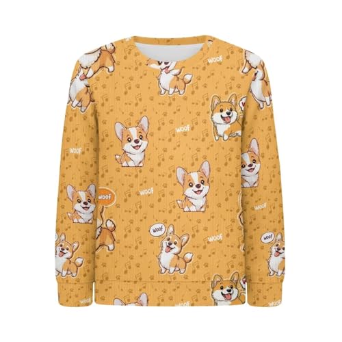 Girls Sweaters Warm Sweater for Children Round Neck Long Sleeve Pullover Sweatshirt Fall Winter Clothes Tops