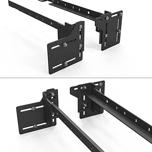 Appacare 2Pcs Bed Frame Brackets Adapter For Headboard Extra, Heavy Duty Bed Modification Plate, Headboard Attachment Bracket With Hardware #TOP2