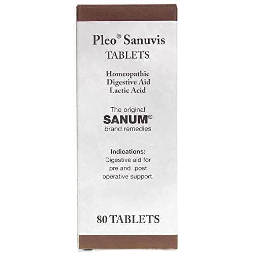Sanum Pleo Sanuvis - 80 Tablets #TOP26